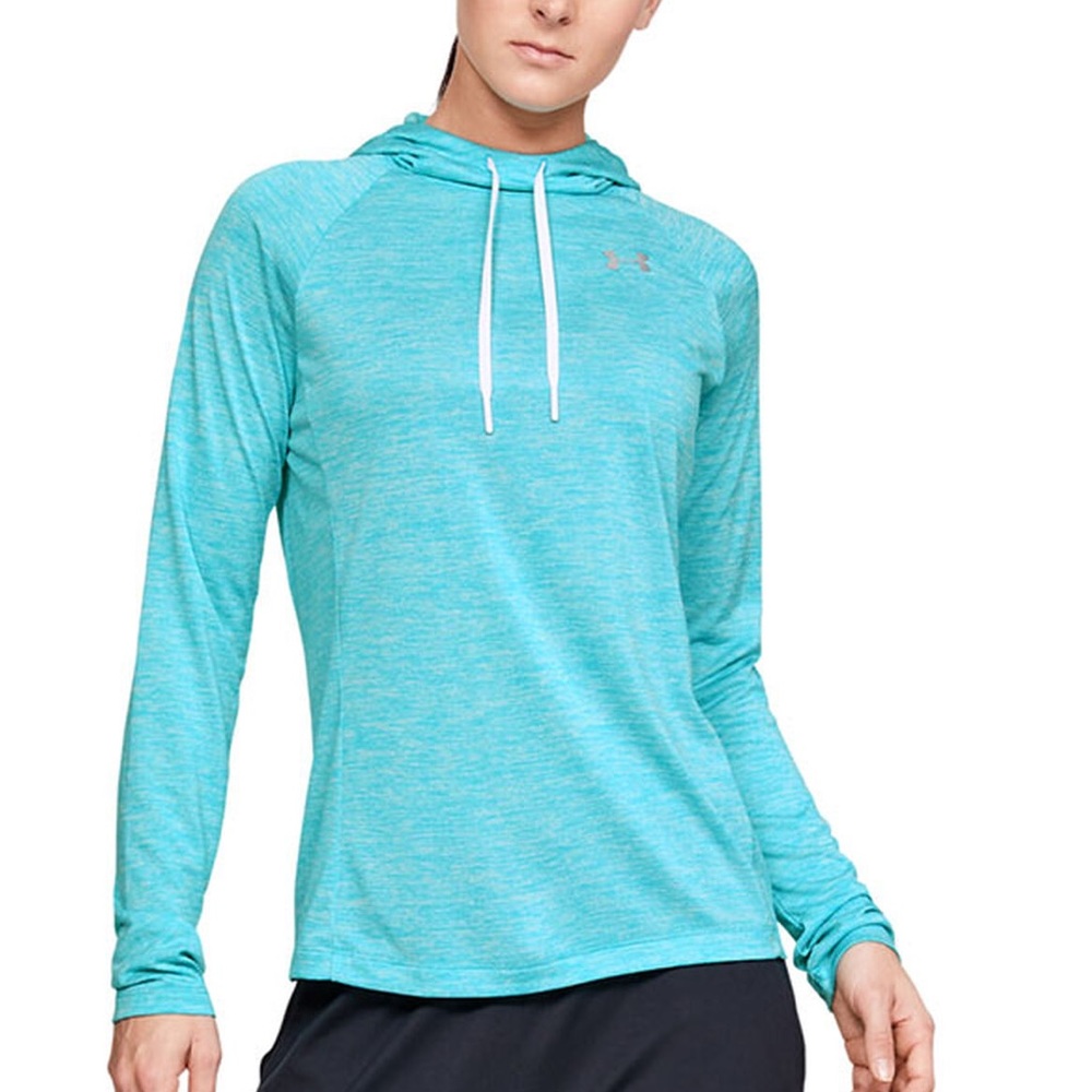 NWT Under Armour Turquoise Blue Pullover Hoodie